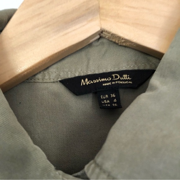Massimo Dutti Long-sleeve Lyocell Button-down shirt - Picture 3 of 7